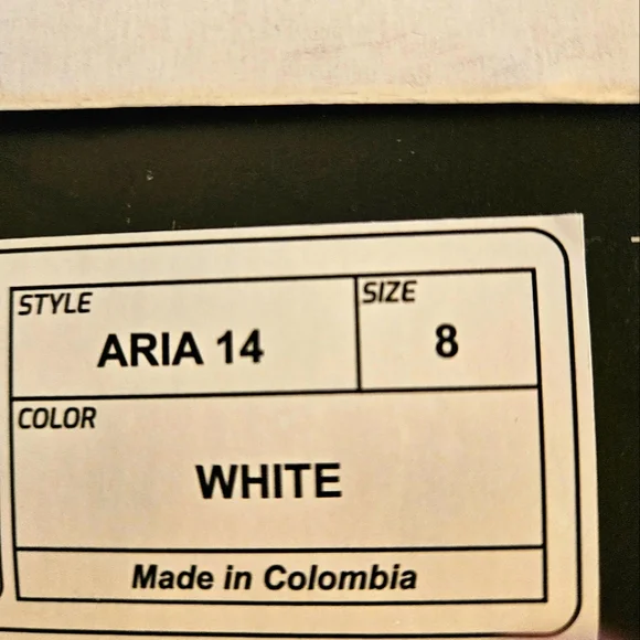 MKS Sneaker Shoes Womens White Red Green 8 - Picture 10 of 10